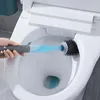 Toalettborstar Hållare Silikonborste för WC -tillbehör Lägg till tvättmedel Väggmonterade rengöringsverktyg Hem Badrumsuppsättningar 231019