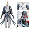 Cosplay Anime Game Honkai:star Rail Cosplay Kostuum Yanqing Outfits Prachtige knappe pruik Pak voor mannen Feest Karneval Halloween Volledige set