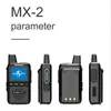 Walkie Talkie Global ptt MX2 Android WIFI 4G GPS POC Wireless Set Two Way Mini Portable Radio Type C Long Range Communicator 231019