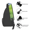 Sacs Duffel Lowpoly Green Parrolet Chest Bag Rétro Portable School Cross Personnalisable
