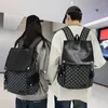 Mochila Bolso Hombre Homem Saco Trabalho À Prova D 'Água Business School Laptop Treliçado Grande Capacidade Multiuso Homens 035