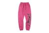 23 SS Designer Mens Pantalons Spider Sweat Sp5der Young Thug 555555 Pantalon rose Jogger de qualité supérieure Pantalon High Street Hip Hop Pantalons Womens Oversize