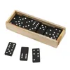 Outdoor Games Activiteiten 28 StuksSet Houten Domino Board Reizen Grappig Tafelspel Speelgoed Kid Kinderen Educatief Voor Geschenken 231020