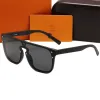 2023 Palmangel Lunettes de soleil pour femmes Hommes Designer Summer Shades Lunettes polarisées Big Frame Noir Vintage Lunettes de soleil surdimensionnées de femmes mâles