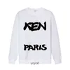 Kenzo Sweat à capuche Designer Mode Hommes Femmes Sweat à capuche Tiger Head Advanced Broderie Col rond Pull Automne Hiver Lâche High Street Tops 7 TYH4