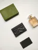 G*10A Top Quality Famous Cardholder G Designer Leather Canvas Printing Retro Wallet Mini Bank Card Holder Coin Purse