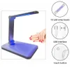 Nageldrogers Draagbare opvouwbare nageldroger UV-led-lichtlamp voor nagels Snelle nageldrooglamp voor manicure-uitharding Alle gelnagellak 10 LED USB 231020