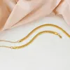 Necklace Earrings Set Minimalist Stainless Steel Snake Chain Handmade Jewelry Gold Color Fashion Daily Rust Proof Texture Korean Women