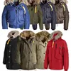 Designer Womens Down Parkas Men päls Bombare Pure Covered Stand-krage Jacket med Down Doudoune Femme Jacket för män Army pälspuls Varma rockar