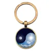 Kreki Charm Tai Chi Yin Yang Moon Sky Wiselant Blakena moda dzień noc logo breyring biżuteria