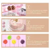 Baking Tools 100 Pcs Coffee Cake Candy Bar Lollipop Treat Sticks Stirring Rod DIY Acrylic Clear