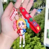 Juguete de descompresión llavero de payaso capitán figura de acción modelo PVC bolsa de dibujos animados muñeca colgante juguetes regalo