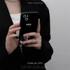Coque de téléphone de créateurs pour Iphone 12 11 14 13 15 Pro Max 14Plus, couverture de luxe en Silicone, étuis de téléphone à la mode pour femmes