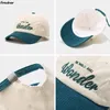 Bollmössor vintage bokstav broderad corduroy baseball cap godis färg varma vinter hattar för män kvinnor färsk hip hop ansikte ben gorras 231019