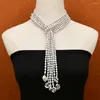 Chains 50'' 3 Rows Cultured Silver Gray Rice Pearl Lariat Long Sweater Chain Necklace Coin Keshi Plated Pendant