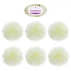 Fiori decorativi 50 pezzi Simulazione ortensia Melaleuca Sposa Teste di fiori artificiali Crisantemo finto Decorazione in plastica