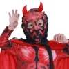 Cosplay Eraspooky Halloween para Crianças Deluxe Muscle Darth Maul Traje Criança Diabo Cosplay Menino Demônio Trajes Assustadores 3-12 Yearscosplay