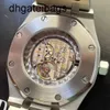 Audemar Pigue Orologio automatico Audpi Abby Orologi Movimento Pig Cal 2090 Quadrante nero Cassa in acciaio Vetro zaffiro ZSC9