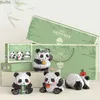 Blocchi Serie Panda Micro Building Block Creativo Simpatici animali Mattoni assemblati fai da te Giocattoli per Chillren Regalo di Natale R231020