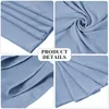 Corredor de mesa 10 pacotes de chiffon azul corredor de mesa de tule de casamento 30 * 70 * 300cm para decoração de casamento festa de aniversário decoração de mesa de bolo 231019