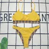 Voller Brief Einteilige Badebekleidung Designer Frauen Buquinis Quick Dry Pad Badeanzug Outdoor Beach Party Schwimmen Bikiniq