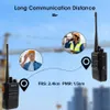 Walkie Talkie Retevis RB6 Lange afstand IP67 Waterdichte PMR4 Walkie talkie Licentievrije 16CH portofoon voor bouw 231019