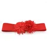 Bälten Sishion Fashion Flower for Women Wedding Dresses Belt Midjeband Girdle Beaded Ribbon Soce Sashes Girl SCM0320