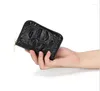 Wallets Top Layer Cow Leather Unisex Short Wallet Casual Zipper Purse Cards Holder Coin