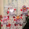 Dekoracje świąteczne 2023 Wesołych ozdobów świątecznych Święty Święty Święto Snowman Elk Bear Doll wisiorek choinki wiszący dekoracje ok.
