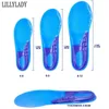 Shoe Parts Accessories Silicone Gel Insoles for Feet Man Women Shoes Sole Orthopedic Pad Massaging Shock Absorption Arch Support 231019