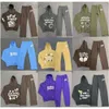 24SS Designer Hoodie Brooken Planet Fashion Letter Foam Gedrukt Hoodie High Street Losse, ontspannen truiset