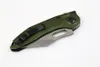 High End Auto Tactical Solding Nóż D2 Stone Wash Bor T6-6061 Aluminiowy uchwyt EDC Pocket Knory Folder Survival Folder