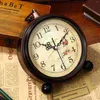 Table Clocks Silent Alarm Clock Vintage Small Old Fashioned Desk Office Bedroom