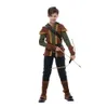 cosplay eraspooky vintage archer forest Hunter Cosplay Boys Blue Quver Halloween Costume for Kids Christmas Party Game Fancy Dresscorplay