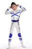 Scena Zużycie Halloween Dziecięce Dramat Robot Cartoon Performance Costume Costume Child Spacesit Modern Dance