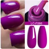 Nagellack lilycute matt lila gelrosa röd färg för höstdekoration semi permanent topprock konst uv lack 231020