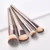 Lipstick 4pcs Makeup Brush Set Foundation Powder Blush Blusher Blending Concealer Contour Highligh Highlighter Face Beauty Make Up Tool 231020