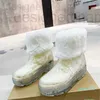 Boots designer Autumn and Winter New Transparent Film Simple Cute One Foot Socks Rain Jelly