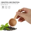 Measuring Tools Coffee Scoop Wooden Spoon Bean Simple Powder Sugar Household Tool Kitchen