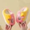 Slipper Fashion Winter Warm Toddler Kids Slippers Boys and Girls Inomhus Non-Slip Watertight Cotton Shoes Teens Children's Cotton Shoes 231020