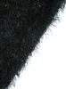 Erkek kazakları pfnw siyah büyük boyutlu örgü süveter gevşek fit balıkçık uzun kollu kazaklar moda sonbahar kış 2023 1df3142 231020