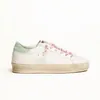 Designer skor med gyllene kvinnors casual skor sabot diamant mode sneakers