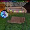 Autres fournitures de fête d'événement LED lumières Magic String Dream Color avec application pour la décoration de vacances Arbre de Noël El Bar Vitrine 231019