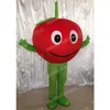 Costumi mascotte Apple ad alte prestazioni Carnevale di frutta di alta qualità Regali di Hallowen Adulti unisex Giochi di fantasia Vestito per le vacanze Vestito per pubblicità all'aperto