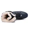 Bottes Femmes bottes de neige imperméables antidérapantes bottes d'hiver Parent-enfant plate-forme de fourrure épaisse chaussures imperméables et chaudes grande taille 31-42 231019