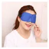 Máscaras de sono 200pcs máscara 3D Natural Slee Eye Eyeshade Er Shade Blindfold Travel Eye6 Cor em estoque Drop Delivery Saúde Beleza Visão Dhurw