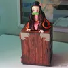 Action-Spielzeugfiguren, Anime-Figur, Dämonentöter, Nezuko-Mädchen, Actionfigur, Spielzeug, Brinquedos