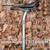 TiTo New Arrival Titanium Alloy After Float Seatpost Bicycle Seatpost Road Bike MTB Bike Seat TubeLength Can Be Customized