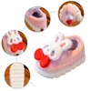 Pantofole Invernali In Cotone Pantofole Per Bambini Studentessa Simpatico Cartone Animato Arco Coniglio Antiscivolo Suola Morbida Per Bambini Ragazze Coperta Caldo Peluche Scarpe Da Casa 231020