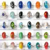 Pretty 925 silver loose murano beads lampwork glass beads Fit biagi european charm style bracelets 100pcs1996